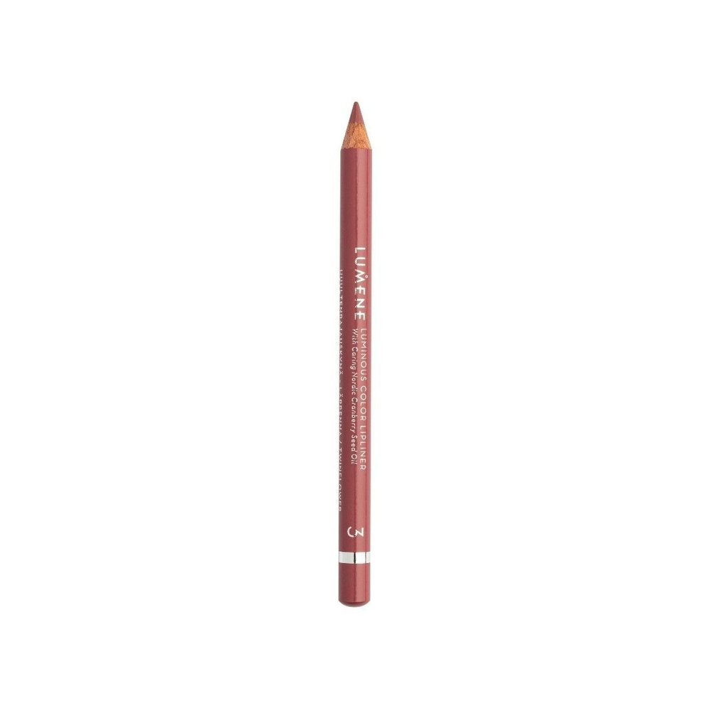 LUMENE Карандаш для губ Luminous color lipliner, тон 3 Twinflower Нюдово-розовый, устойчивый  #1