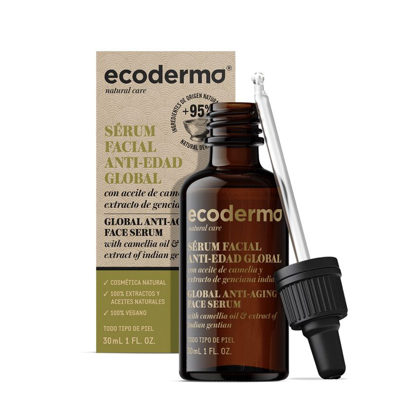 ECODERMA Сыворотка для лица антивозрастная Global Anti-Aging Face Serum, 30 мл  #1