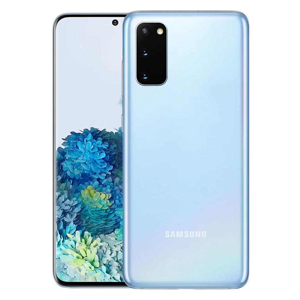 Samsung Смартфон Galaxy S20 8/256 ГБ, синий, Восстановленный #1