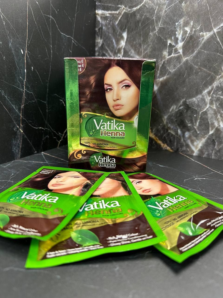 VATIKA Хна для волос, 10 мл #1