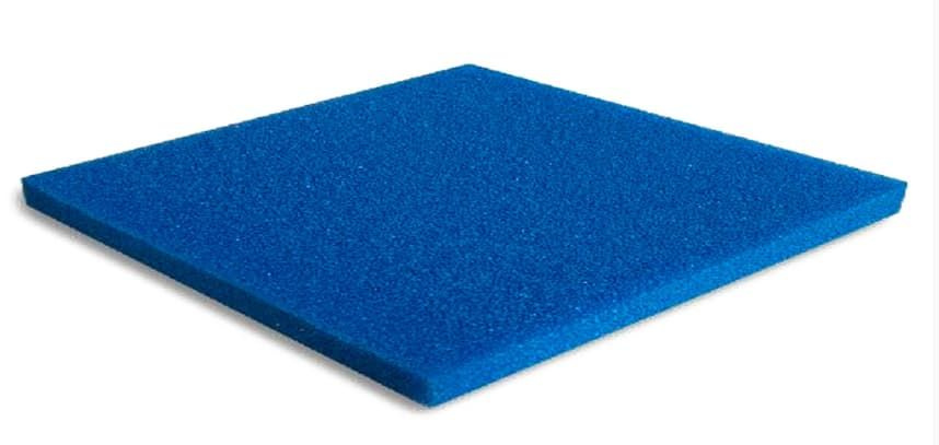 Фильтровальная губка Sunsun T-10, голубая, 50x50x2 см #1