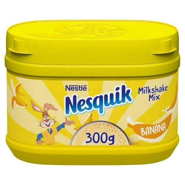 Молочный-напиток растворимый Nestle Nesquik со вкусом банана 300 гр (Швейцария)  #1