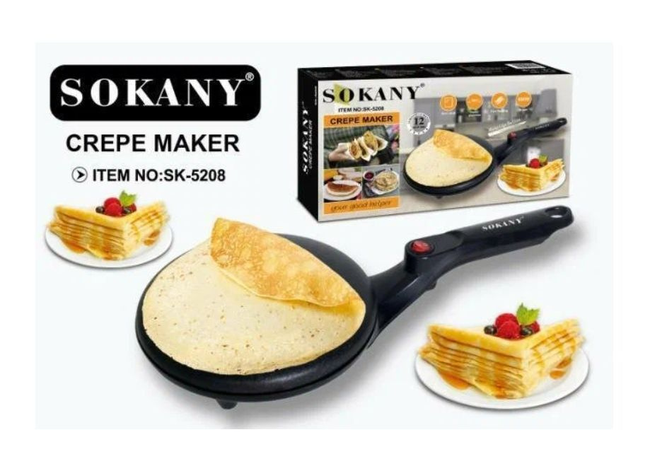 Блинница SOKANY SK-5208 Черный #1