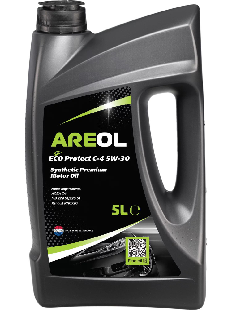 AREOL Eco Protect 5W-30 Масло моторное, Синтетическое, 5 л #1