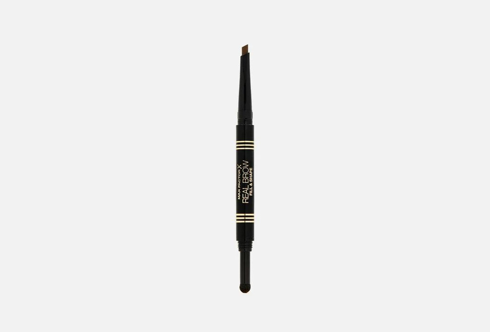 MAX FACTOR real brow fill & shape карандаш для бровей оттенок 03 MEDIUM BROWN  #1