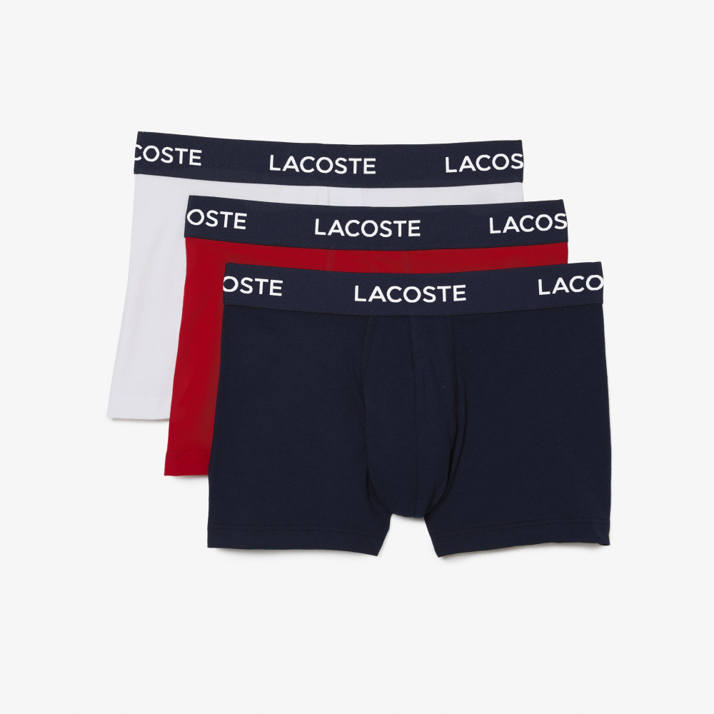 Комплект трусов боксеры Lacoste, 3 шт #1