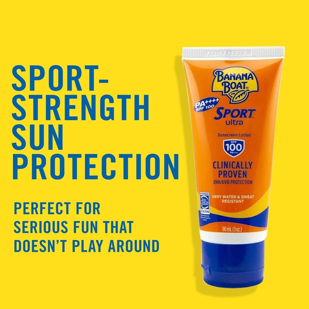 Banana Boat, Sport Ultra, солнцезащитный лосьон, SPF 100, 90 мл #1