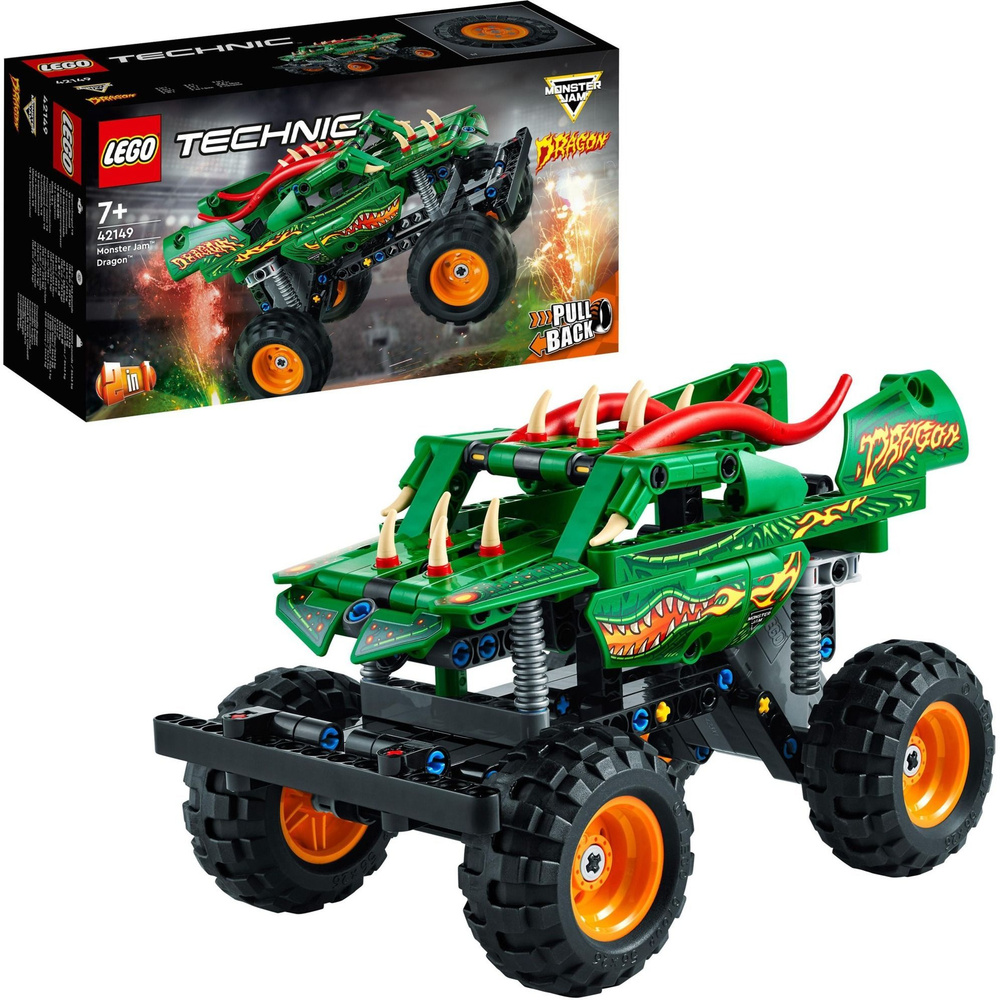 Конструктор LEGO Technic 42149 Monster Jam Дракон #1