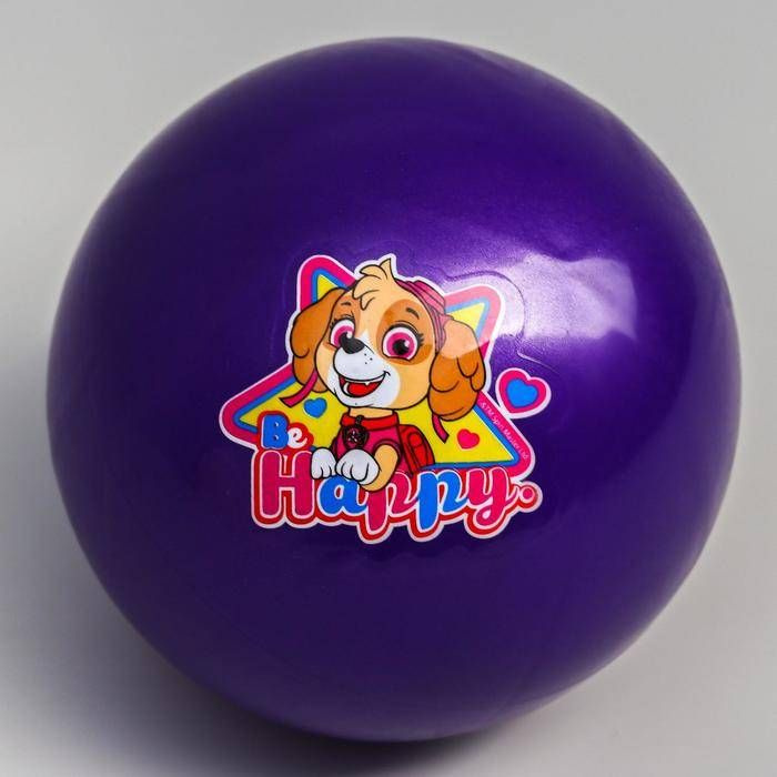 Мяч детский Paw Patrol "Happy", 16 см, 50 гр, в ассортименте, 1 шт. #1