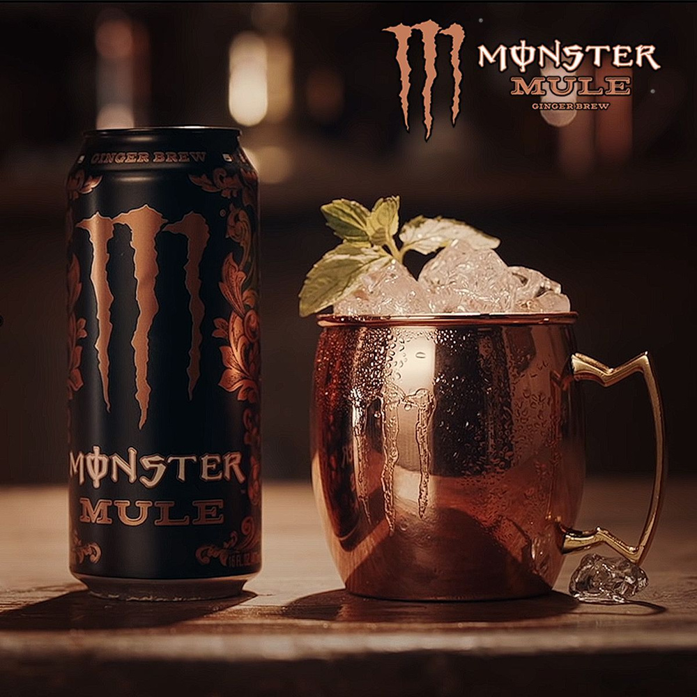 Энергетик Monster Energy Mule Ginger Brew 500мл из Европы #1