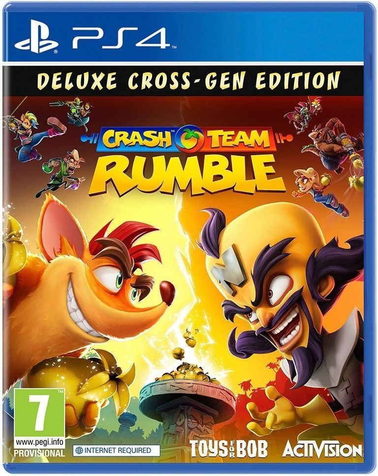 Игра Crash Team Rumble Deluxe Edition (PlayStation 4, PlayStation 5, Английская версия)  #1