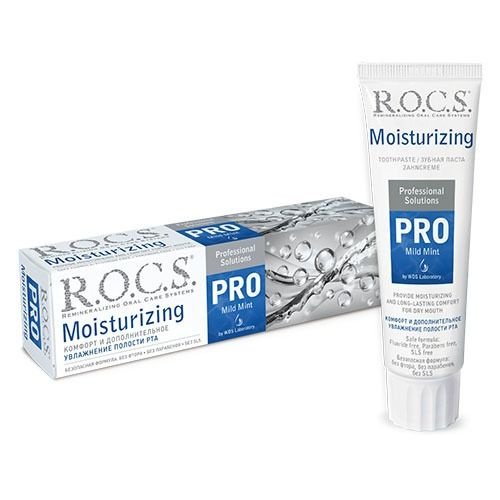 Зубная паста R.O.C.S. Pro, Moisturizing, Увлажняющая, 135 г (03-08-013) #1