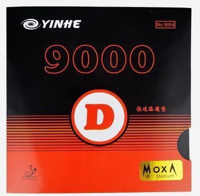 Накладка YINHE 9000D (medium) красная для настольного тенниса #1