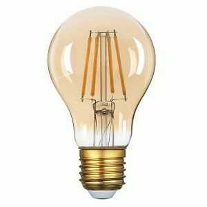 Светодиодная LED лампа General филамент A60S E27 10W 2700K 2K 60x105 (нитевидная) Золотая 661413 (упаковка #1