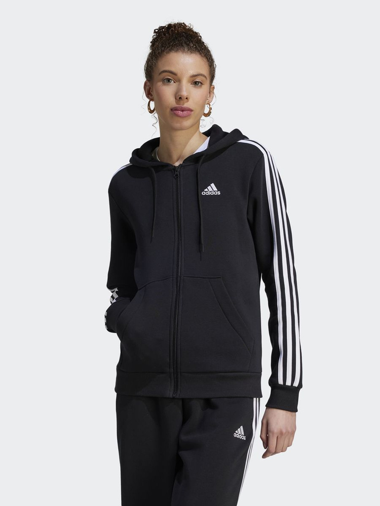 Худи adidas Sportswear W 3S Fl Fz Hd #1