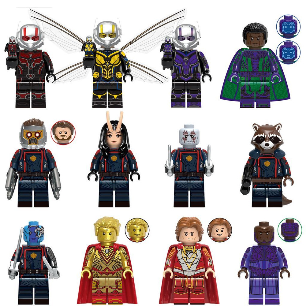 Набор минифигурок Avengers Мстители / Человек Паук: Доктор Осьминог ...