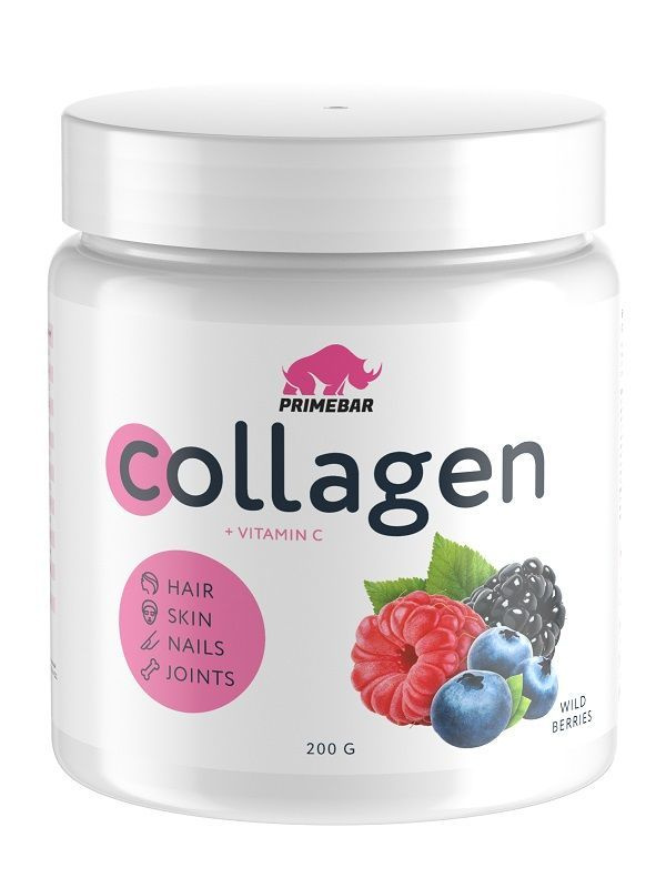 Коллаген порошок, 200 гр, Prime Kraft Collagen, с гиалуроновой кислотой и витамином С, для молодости #1