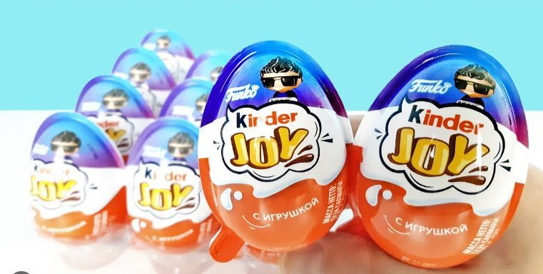 Шоколадное яйцо Kinder JOY Emoji Music - 12 шт (киндер сюрприз джой эмоджи)  #1