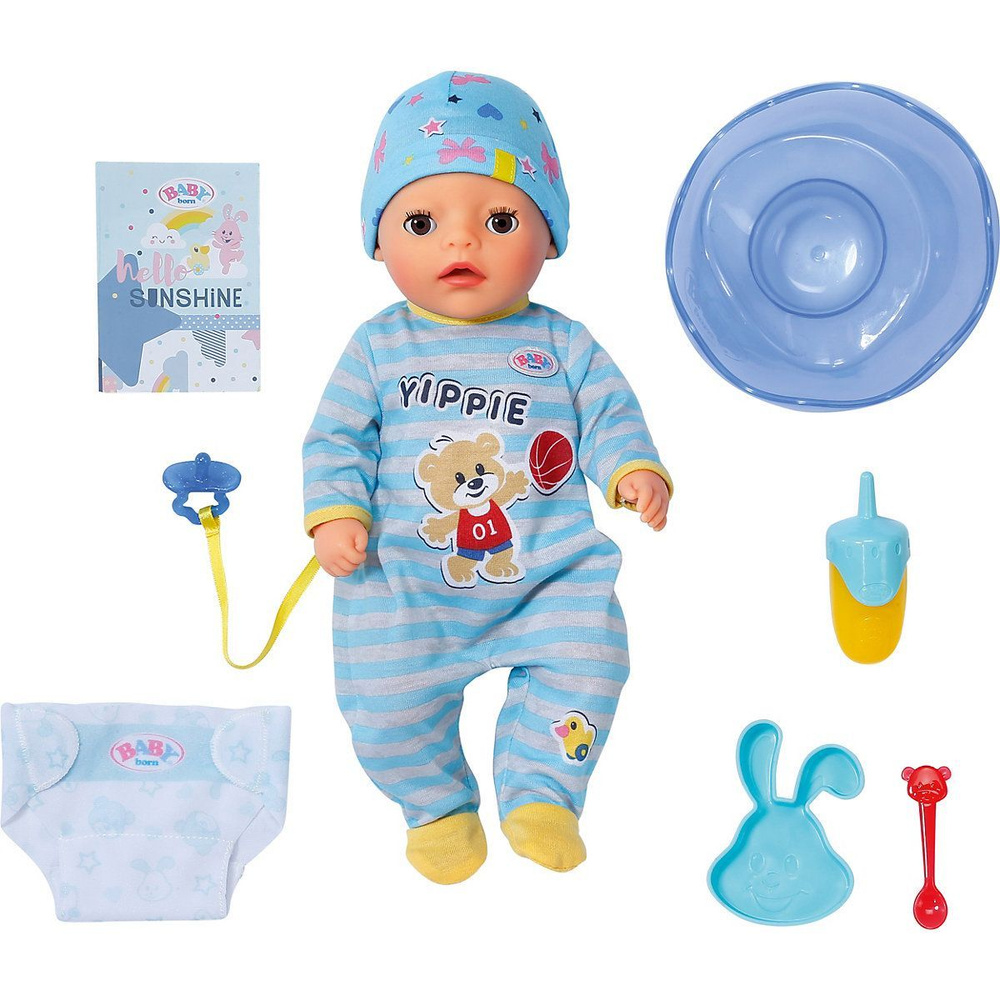 Игрушка My Little BABY born Нежное прикосновение Мальчик, 36 см, кор.  #1