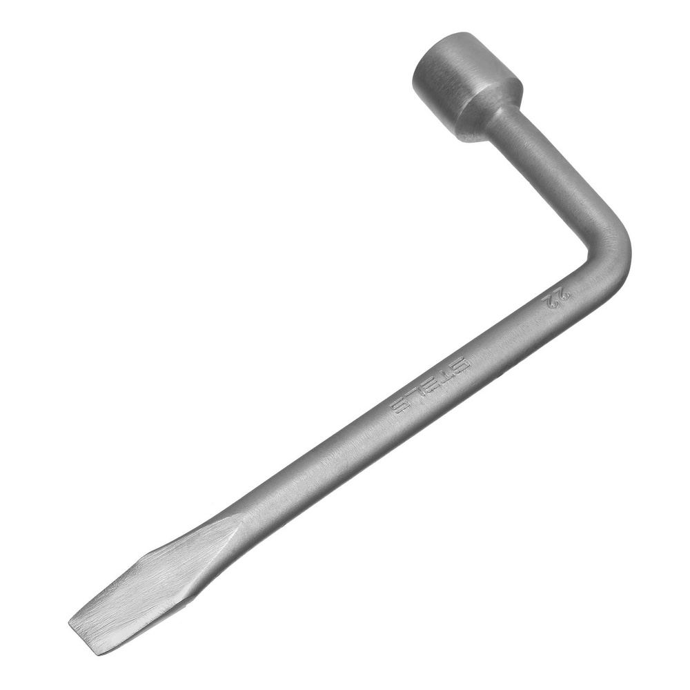 Ключ баллонный STELS, Г-образный, 22 мм, сталь 45, монтажная лопатка, балонный ключ для автомобиля, 14226 #1