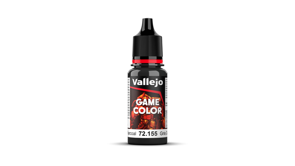 Краска Vallejo серии Game Color Extra Opaque - Heavy Charcoal (17 мл) #1