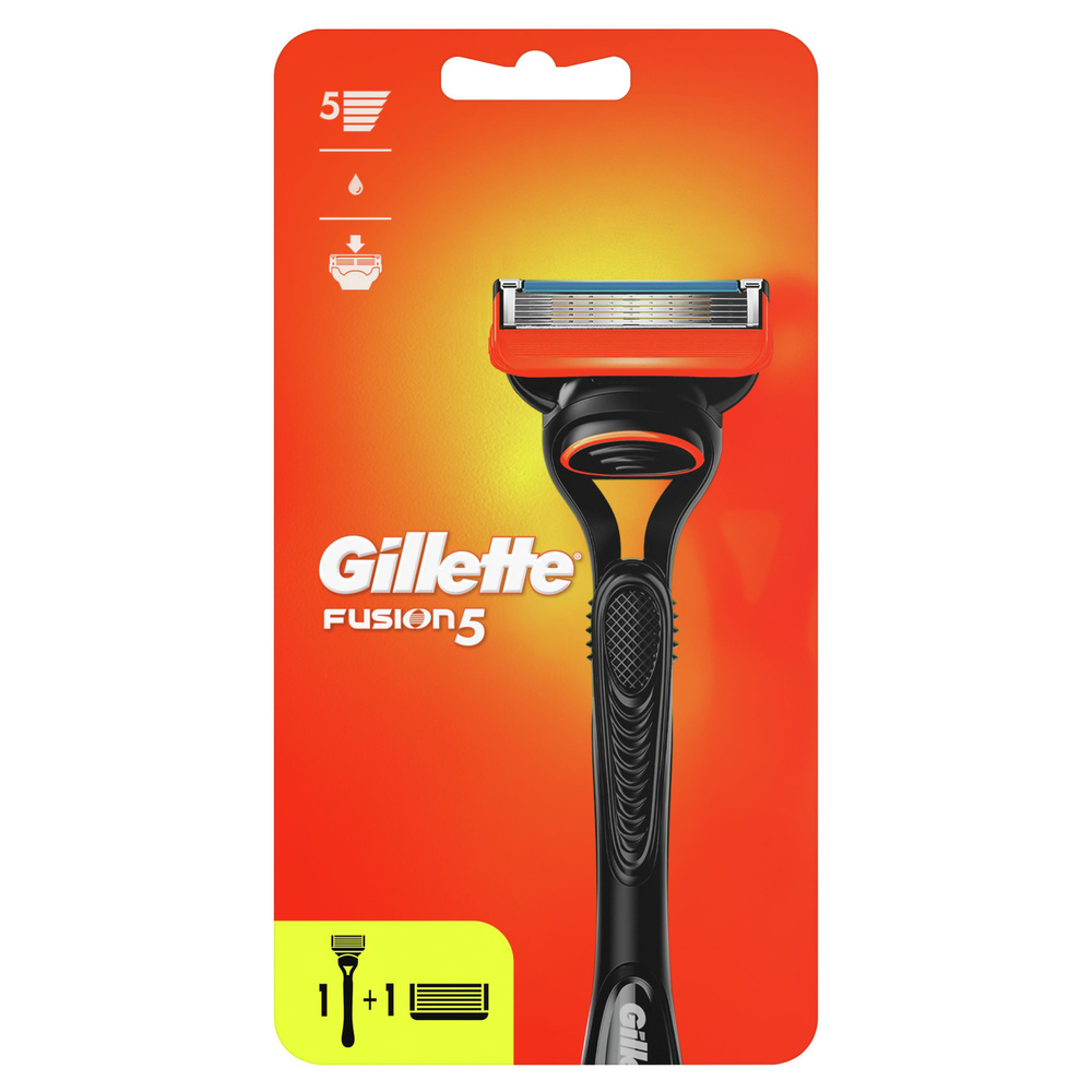 GILLETTE FUSION Бритва с 2 сменными кассетами #1