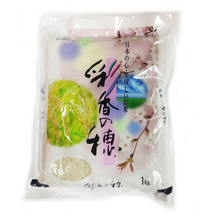 Рис клейкий шлифованный Тихоминори, 1 кг, Япония #1