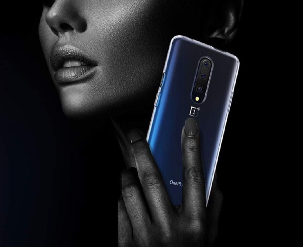 Силиконовый чехол для OnePlus 7 Pro прозрачный #1