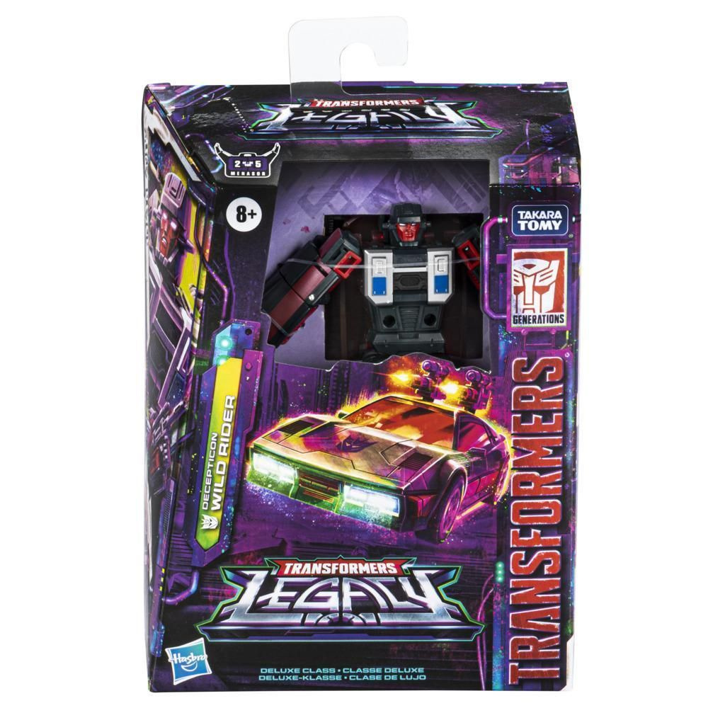 Трансформеры игрушки Hasbro Transformers Generations Legacy Deluxe Class Decepticon Wild Rider (14cm) #1