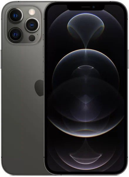 Apple Смартфон IPhone 12 Pro Max "Как новый" 6/256 ГБ, темно-серый, Восстановленный. . Уцененный товар #1