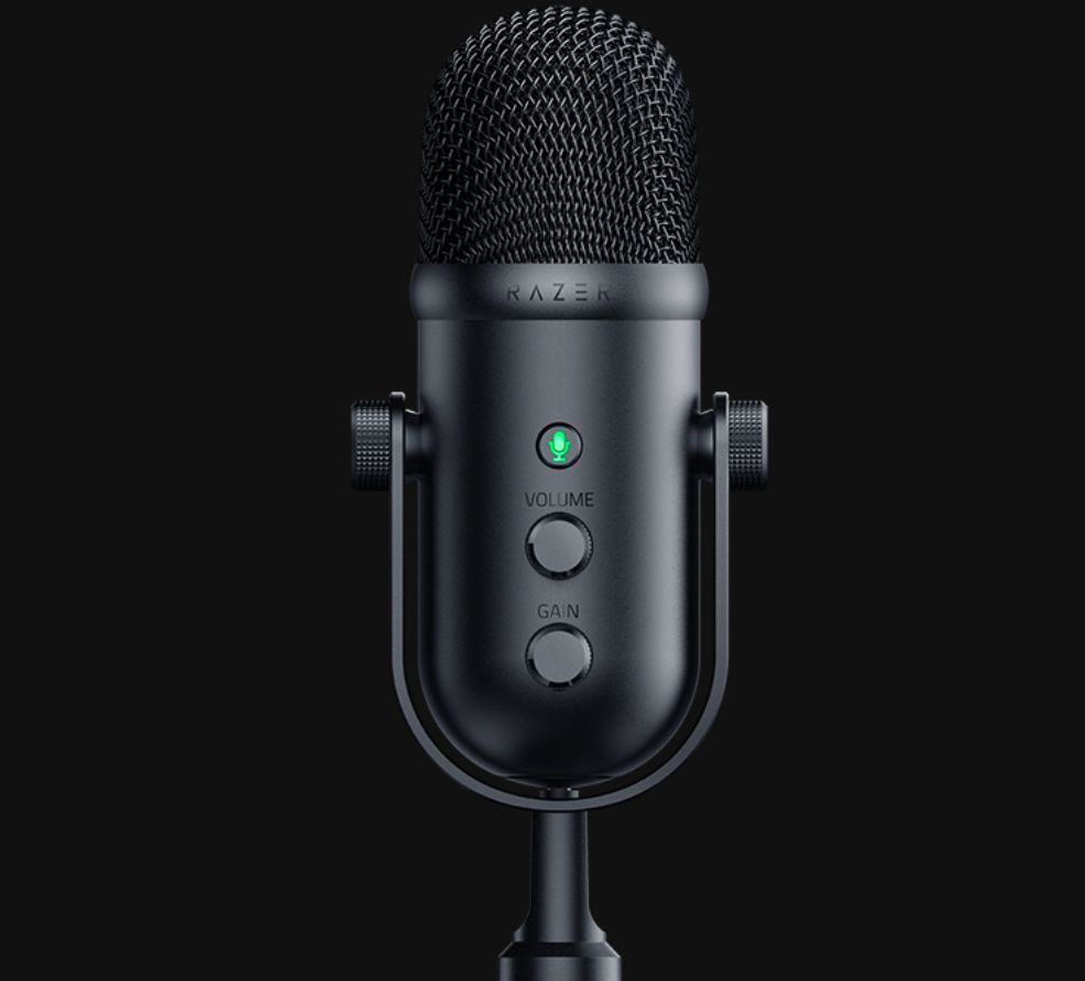 Razer Микрофон для подкастов Микрофон Razer Seiren V2 Pro, черный. Уцененный товар  #1