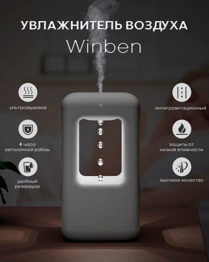 Увлажнитель воздуха ультразвуковой Xiaomi Winben WB21 #1