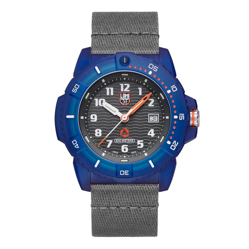 Часы наручные мужские Luminox Tide Recycled Ocean Material XS.8902.ECO. Наручные мужские кварцевые часы. #1