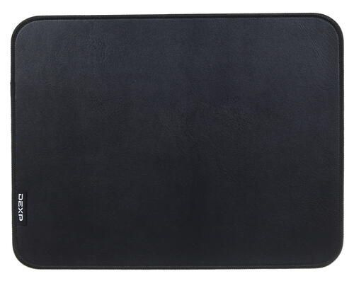 DEXP Коврик для мыши Коврик DEXP OM-M Eco Leather черный, черный #1