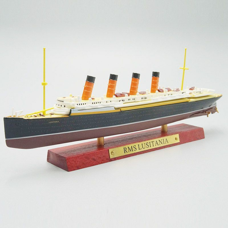 1:1250 Литой корабль модель игрушка RMS Lusitania Cruiser океанский лайнер  #1