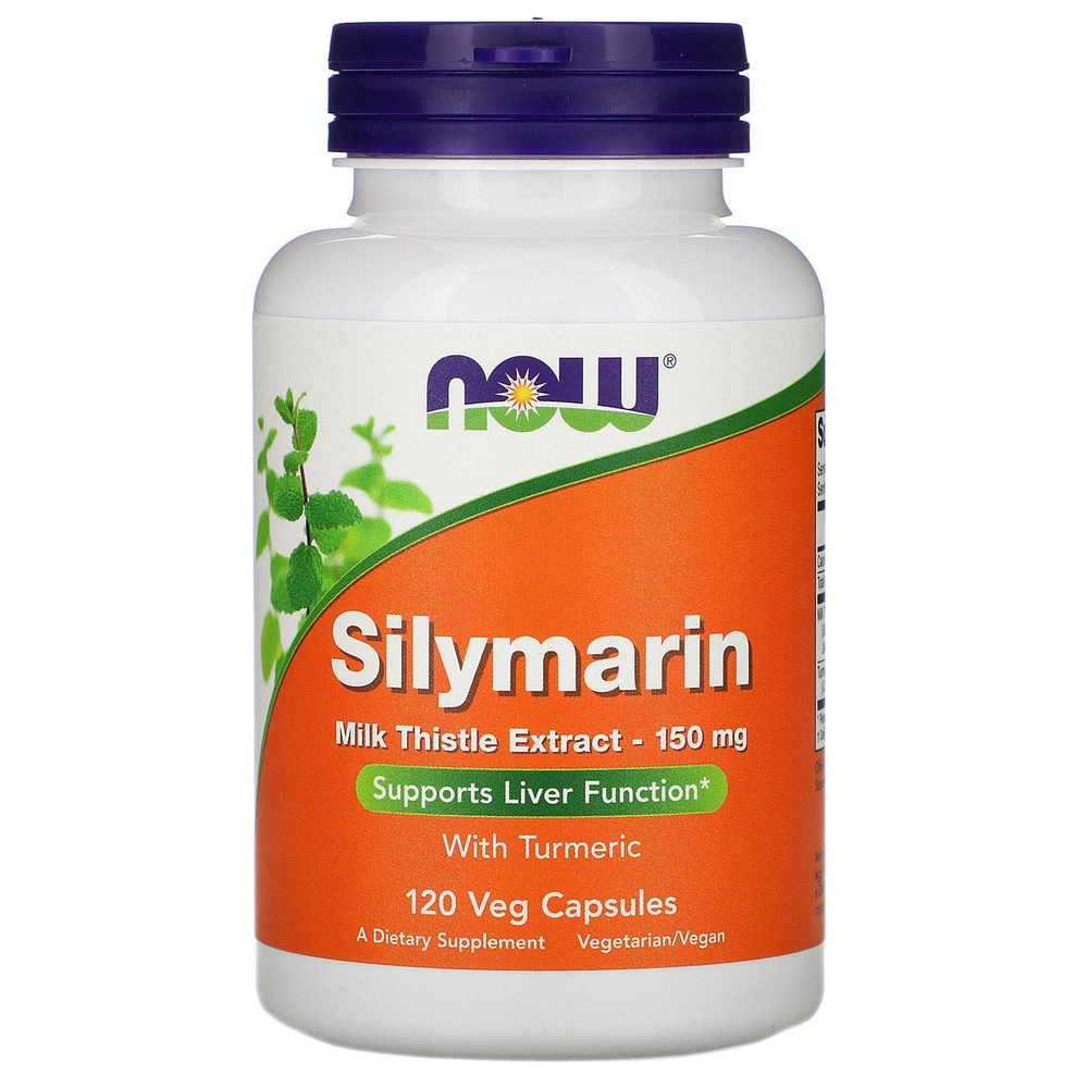 NOW Silymarin Milk Thistle 150 мг 120 вег.капсул ( по 560 мг) #1