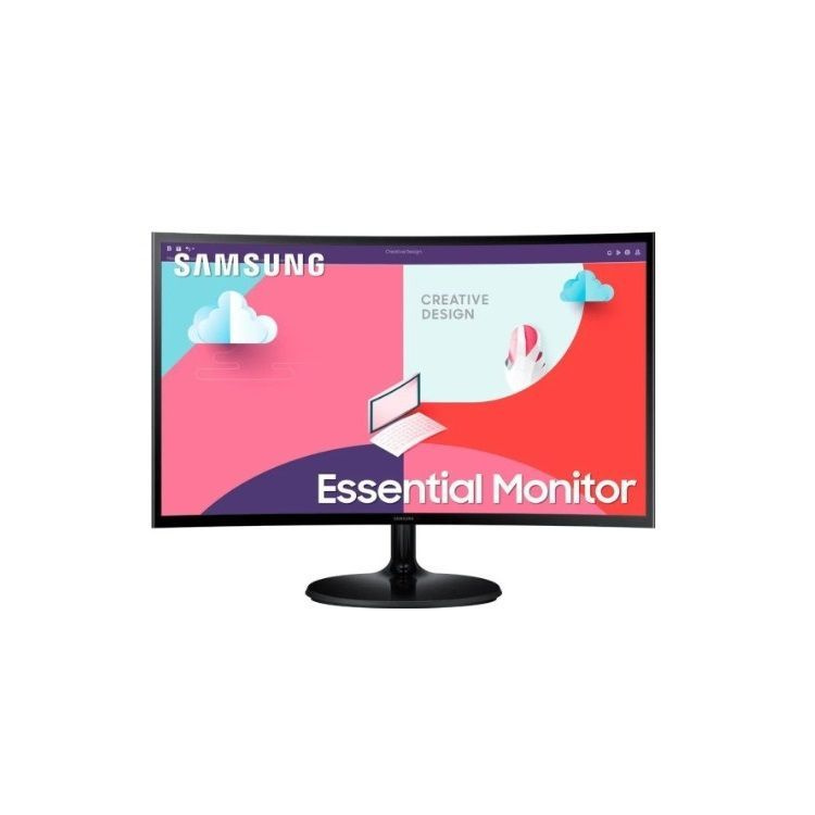 Samsung 27" Монитор LS27C360EAIXCI, черный #1