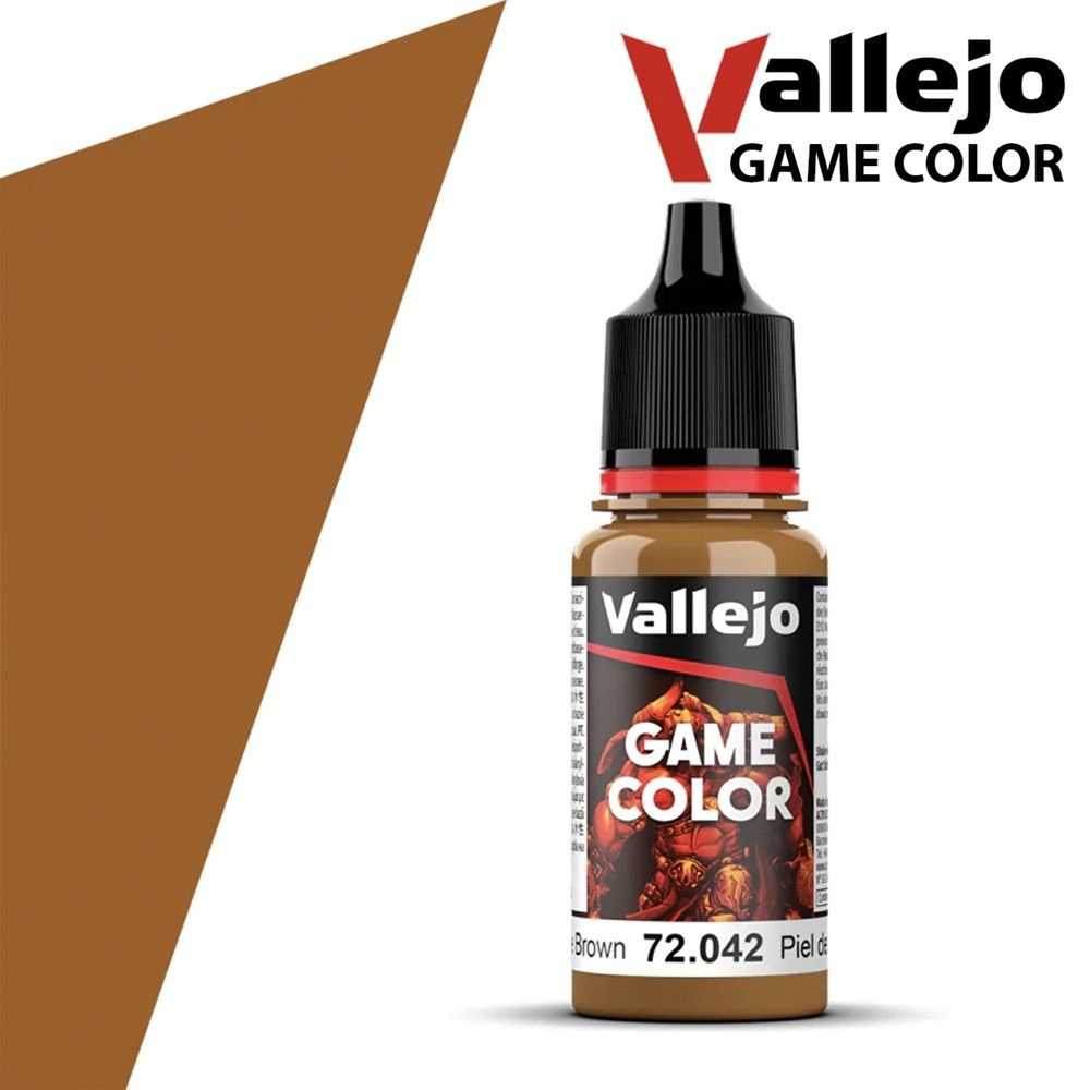 Краска для сборных моделей Vallejo, серия Game Color, цвет 72.042 Parasite Brown  #1