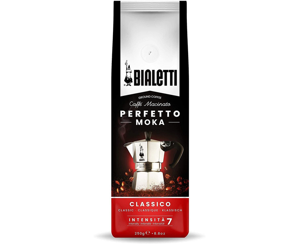 Кофе молотый Bialetti Perfetto Moka Classico пачка 250гр #1