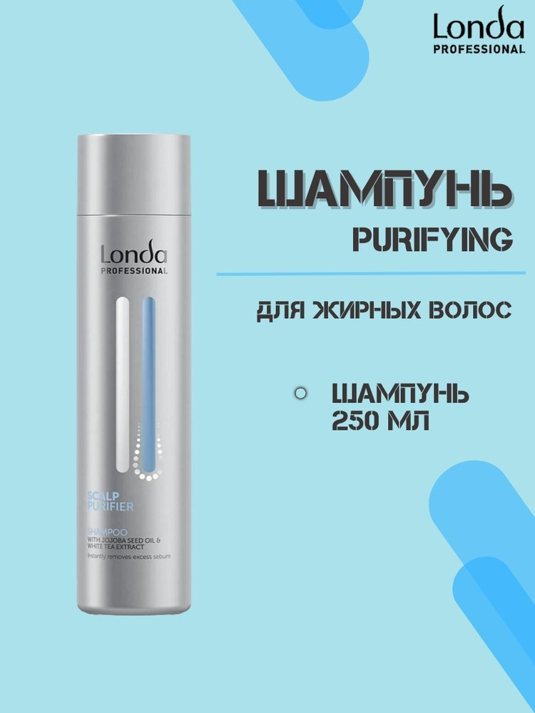 Шампунь очищающий Londa Professional для жирных волос Purifying, 250 мл  #1