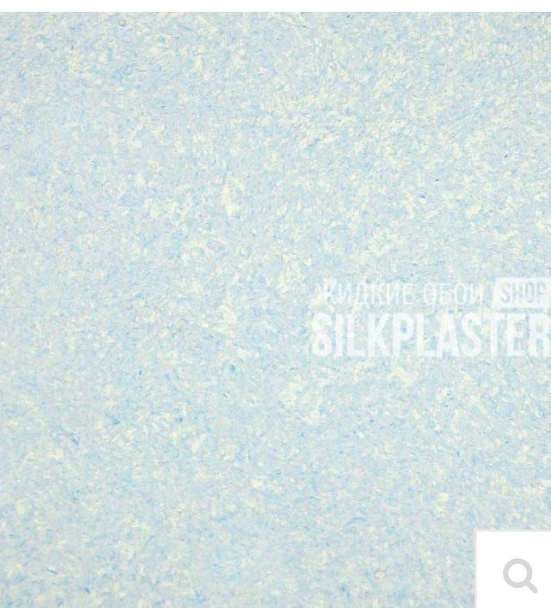 Жидкие обои Silk Plaster Мастер-Шелк гладкие 119 светло-бирюзовый  #1