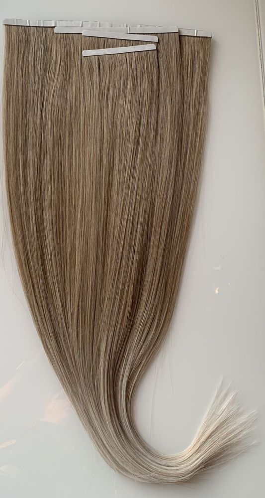 Биопротеиновые волосы для самостоятельного наращивания на биолентах 70 см, 140 гр.  #1