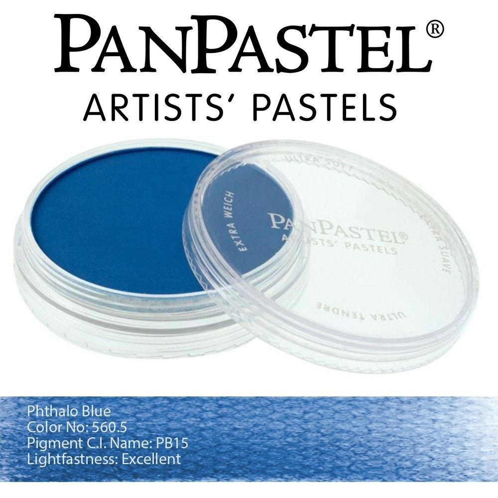 Пастель сухая "PanPastel" 560.5 Phthalo Blue (Голубая ФЦ) PP25605 #1