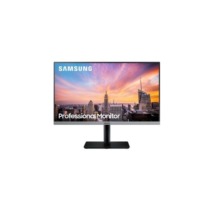 Samsung 23.8" Монитор LS24R650FDIXCI, черный #1