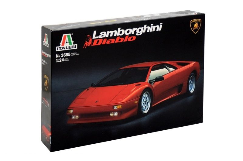 Сборная модель Italeri 3685ИТ Автомобиль Lamborghini Diablo #1