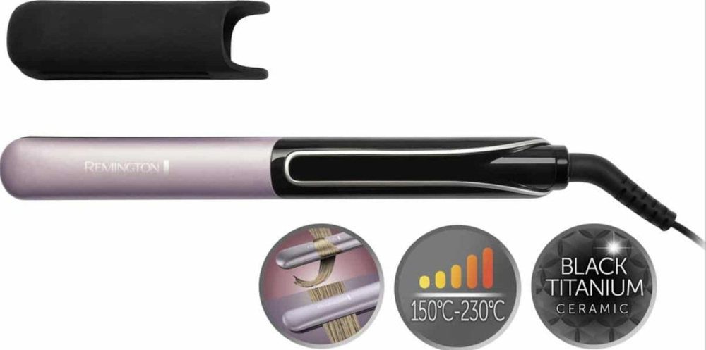 Выпрямитель для волос Remington SLEEK & CURL EXPERT S6700, керамические пластины,время нагрева 15 секунд, #1