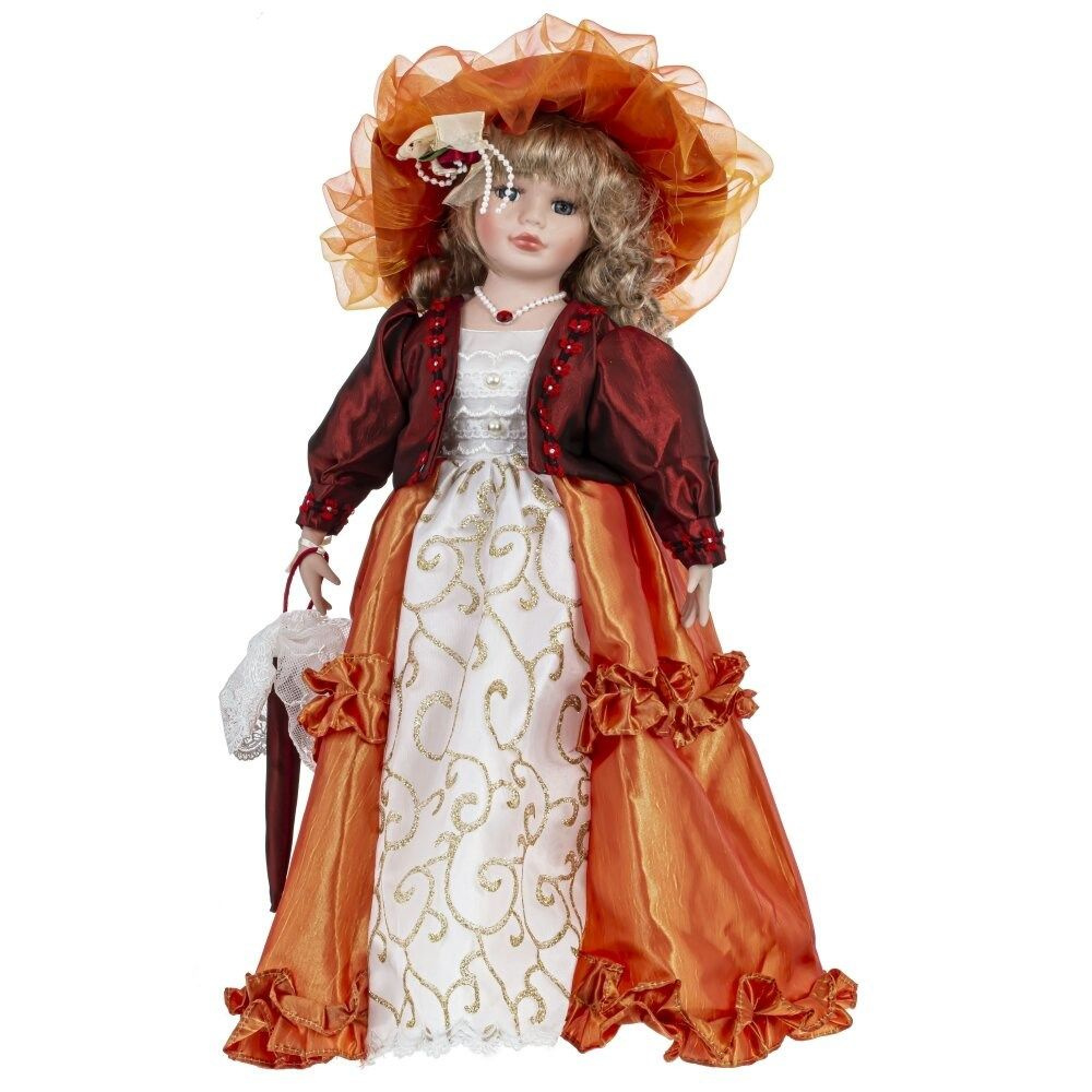 Кукла фарфоровая OLDIM "Евгения", L20 W20 H41 см #1