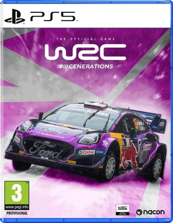 Игра WRC Generations (PlayStation 5, Русские субтитры) #1