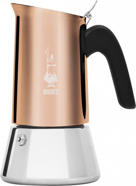 Гейзерная кофеварка Bialetti New Venus Rame Induzione 2 чашки 7282 #1