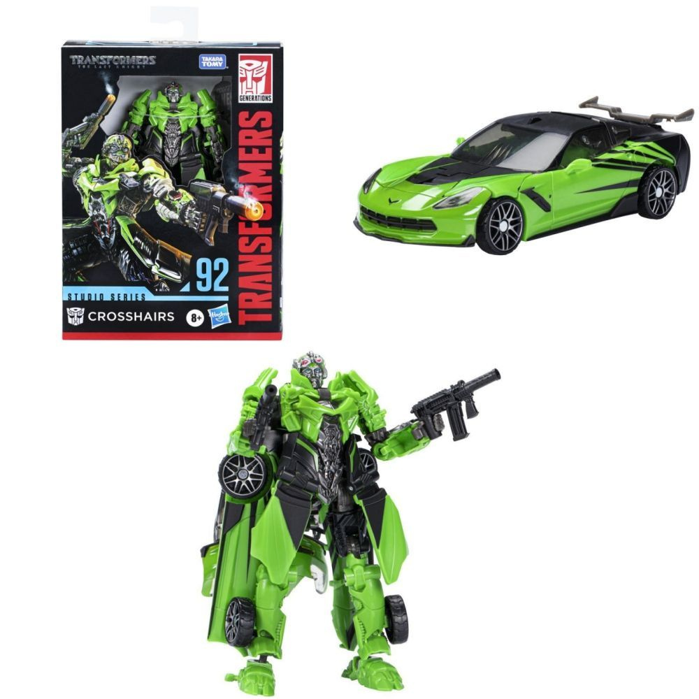 Трансформеры Hasbro Игрушка Studio Series SS92 Deluxe Transformers: The Last Knight Crosshairs 4.5inch #1